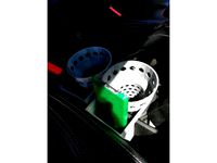Jeep Cup Adaptor with Smartphone Pocket by HarlemSquirrel