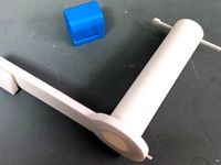 Replicator 5th Generation 28mm Spool Holder by Thor3D