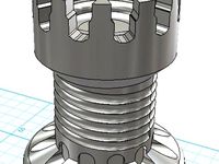 Chrome Chess Rook by Twich40