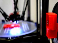 Kossel Pro Spool Mount Adapter v2 by keyglitch