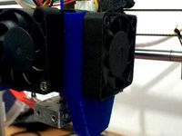Fan Extruder for MK8 by GodGiven