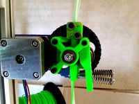 Geared bowden extruder for mk8 and flexible filament by condac