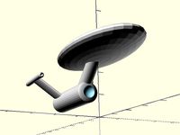 Simple USS enterprise by marciofao