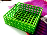 Square wire basket tray by tone001