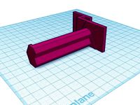 Makerbot Rep 2 Small Spool Holder by ChrisChampion