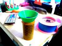 Large medicine bottle funnel (45mm) by ShawnBarry