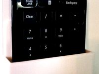 Keypad holder for Microsoft Sculpt Ergonomic by sp00ge