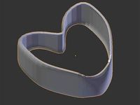 Heart Cookie Cutter by westcpw