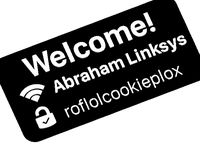 Customizable Wi-Fi sign by jberglinds