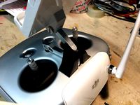 RC bracket or supporter for the ipad holder of the DJI Inspire 1 RC by guru470