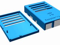 Simple Raspberry Pi case by MillsJ1
