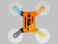 3D Section printable FPV Quad racer by brentd