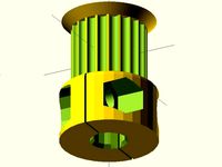 New pulley with base clamp by radus