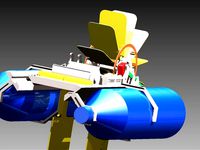 Paddle Boat by 3dprintclub