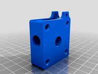 Bowden extruder for Mk8 hobbed drive gear by laughingman