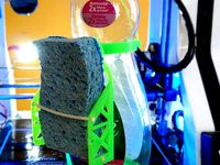 Sponge Kozy with dishsoap attachment by supinemonkey