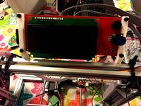 Prusa i3 (FolgerTech) 2004 LCD screen holder by zxqueb