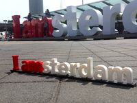 I Amsterdam sculpture by mitrasmit