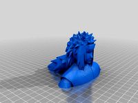 Jiraiya's bust by Sloop45