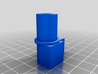 Laser holder for the Silhouette Portrait cutter (might work in the Cameo as well) by Retroplayer