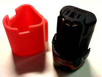 Bosch 10.8V wall battery holder by Otomar