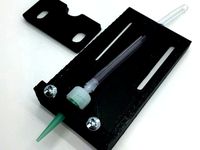 Structur3D Discov3ry Paste Extruder Tip Mount For Printrbot by matthewtmead