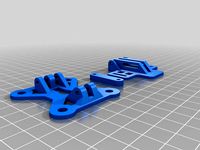 EMAX 250 - RunCam HD & Mobius CAM camera tray - 0 to 45 degree by Telnoi