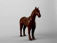 Low poly horse by chemlife