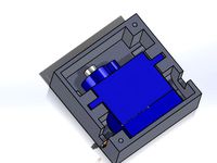 Servo 9g Holder Bracket by mafaldo