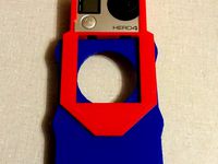 GoPro mount for LG G3 holder by Lowfiero