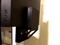 PS4 Mounting Bracket by msmollin