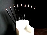 The pencil throne by NEMO_from_saturn