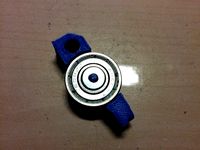 Compact Bowden Extruder, direct drive 1.75mm (Flexible Filament inlay) 4mm Tube, M5 pushfit by sobo84