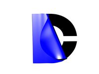 DC Logo in 3D by That3DPrintGuy