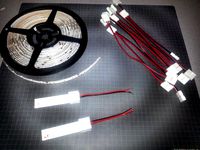 LED Strip Mount for Quick Connector by don3sch