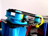 Super Simple Emax NightHawk Angled Camera Mount (15 degrees and 20 degrees) by RotorGator