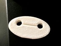 Baymax Head Toggle Clasp by Sargonas