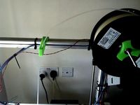 Filament guide for K8200 by Lmecano