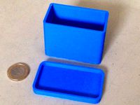 Small Box with Round Corners by Amsterdamman by HandlaidTracks-3DprintedTrains