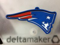 New England Patriots Wall Hanger by stash1280
