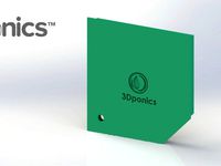 Right Cover - 3Dponics Snap & Grow Garden by 3dponics
