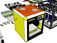 PANDORA DXs - DIY 3D Printer - 3D Design by Zalophus
