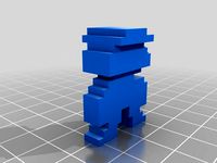 Pixel Mario by StephenToothman