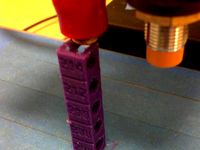 Customizable Temp Calibration Tower by eibwen
