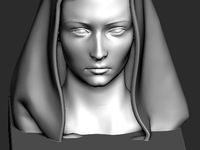 Sophie Turner Bust by X32Lapis