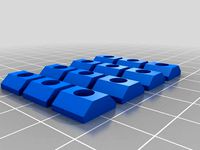 T-Nut (plastic only) for OpenBuilds V-Slot (Customizable) by maso27