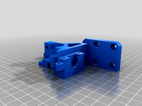 Prusa I3 Compatible Extruder Mount for UBIS Ceramic Hotend by sheriftaher