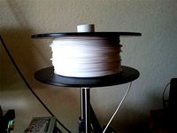 Printrbot Simple Metal Horizontal Spool Holder by bbrown1951