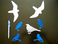 Bird silhouette by DIY3D