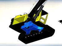 excavator chassy parts by sevak